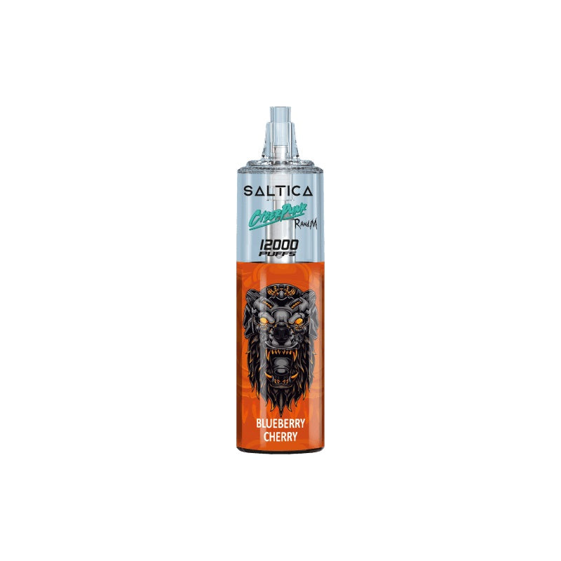 Saltica Cyberpunk 12000 Blueberry Cherry Disposable Vape Bar