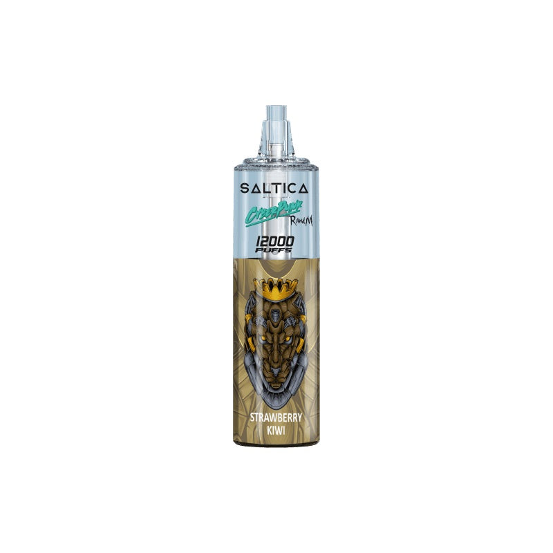 Saltica Cyberpunk 12000 Strawberry Kiwi Disposable Vape Bar