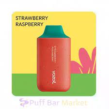 Vozol  6000 STRAWBERRY RASPBERRY - Dijital Sigara