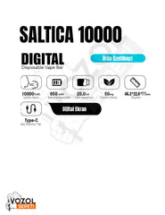 Saltica 10000 Ekranlı Puff Bubble Gum