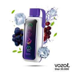 Vozol Star 20000 Grape İce