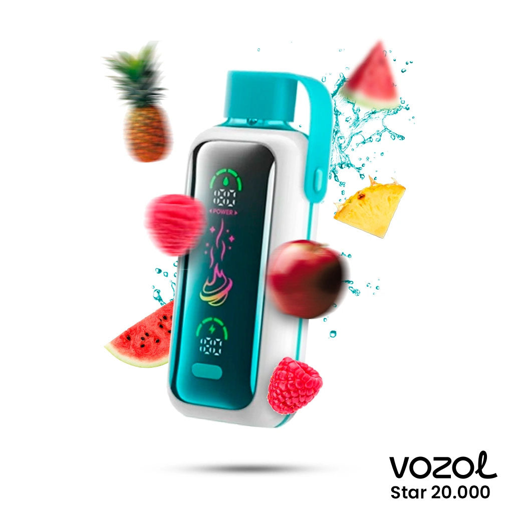 Vozol Star 20000 Raspberry Apple Watermelon Pineapple